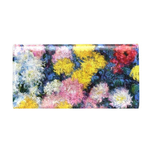 Monet's Carnations Flap Wallet