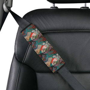 Dragons and Fans Car Seat Belt Cover 7" x 10"