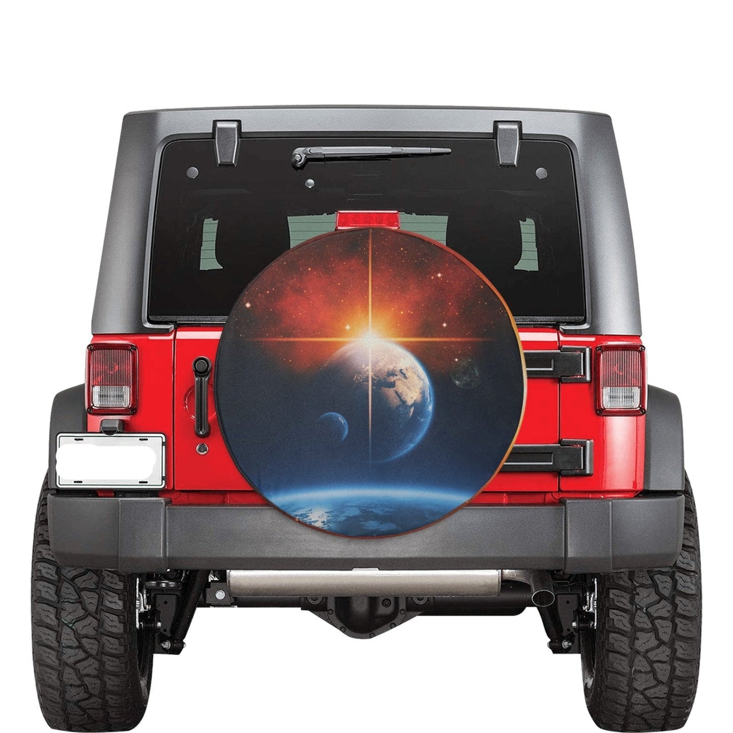 Beautiful Planet Spare Tire Cover (Medium) (16")