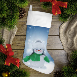Little Snowman Personalized Holiday Stocking