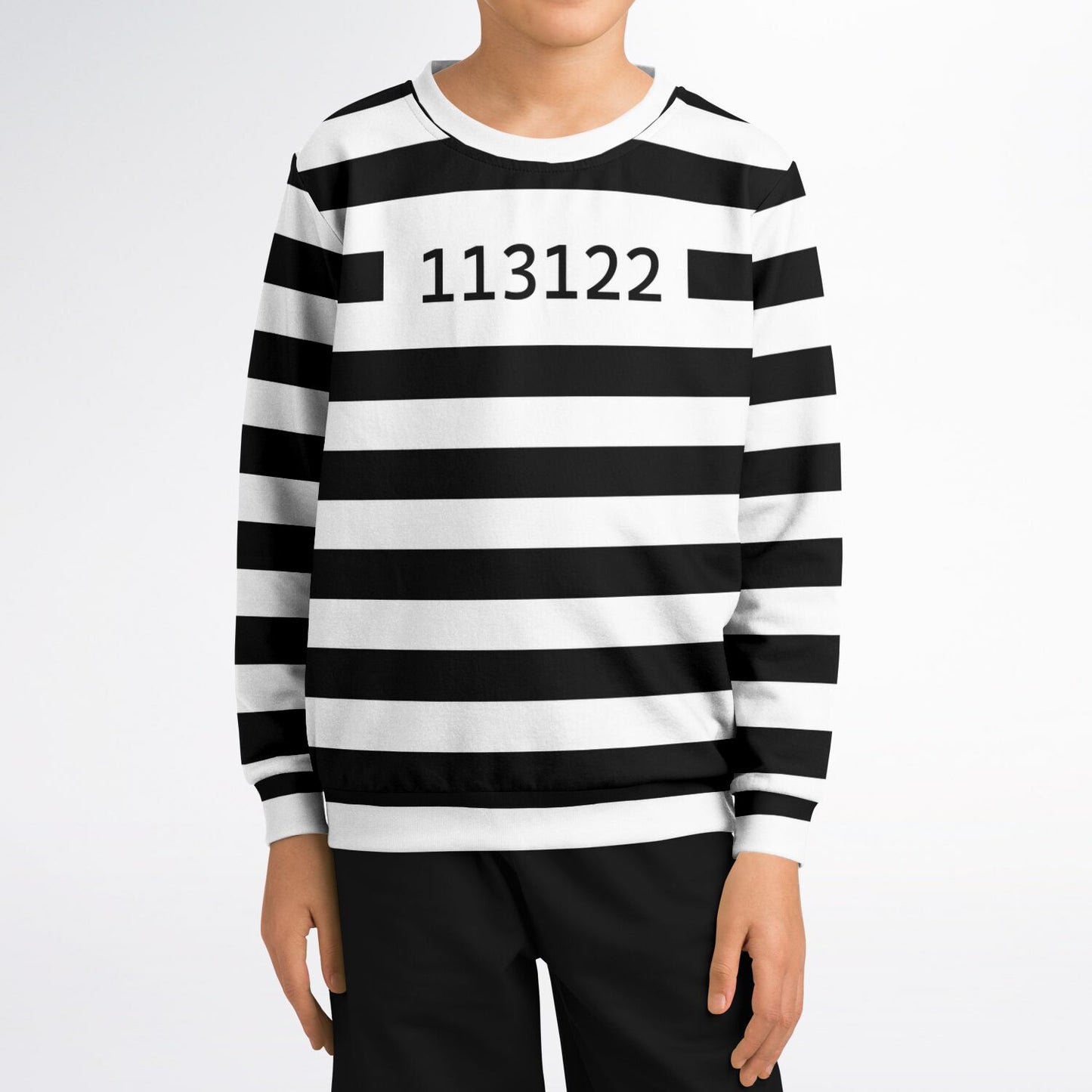 Prison Stripes Youth Sweatshirt