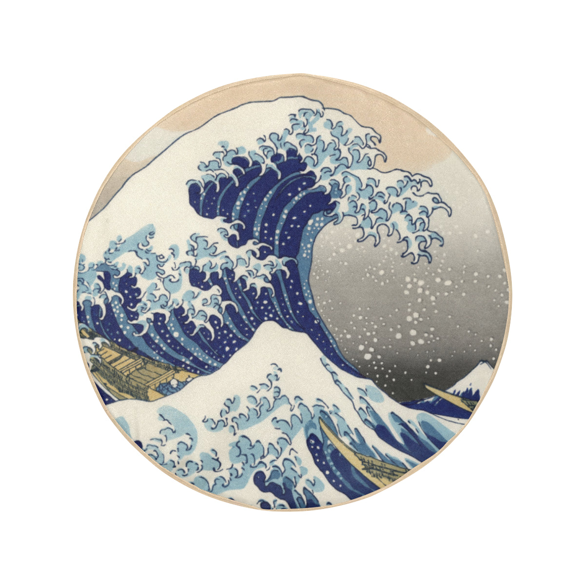 The Great Wave off Kanagawa Spare Tire Cover