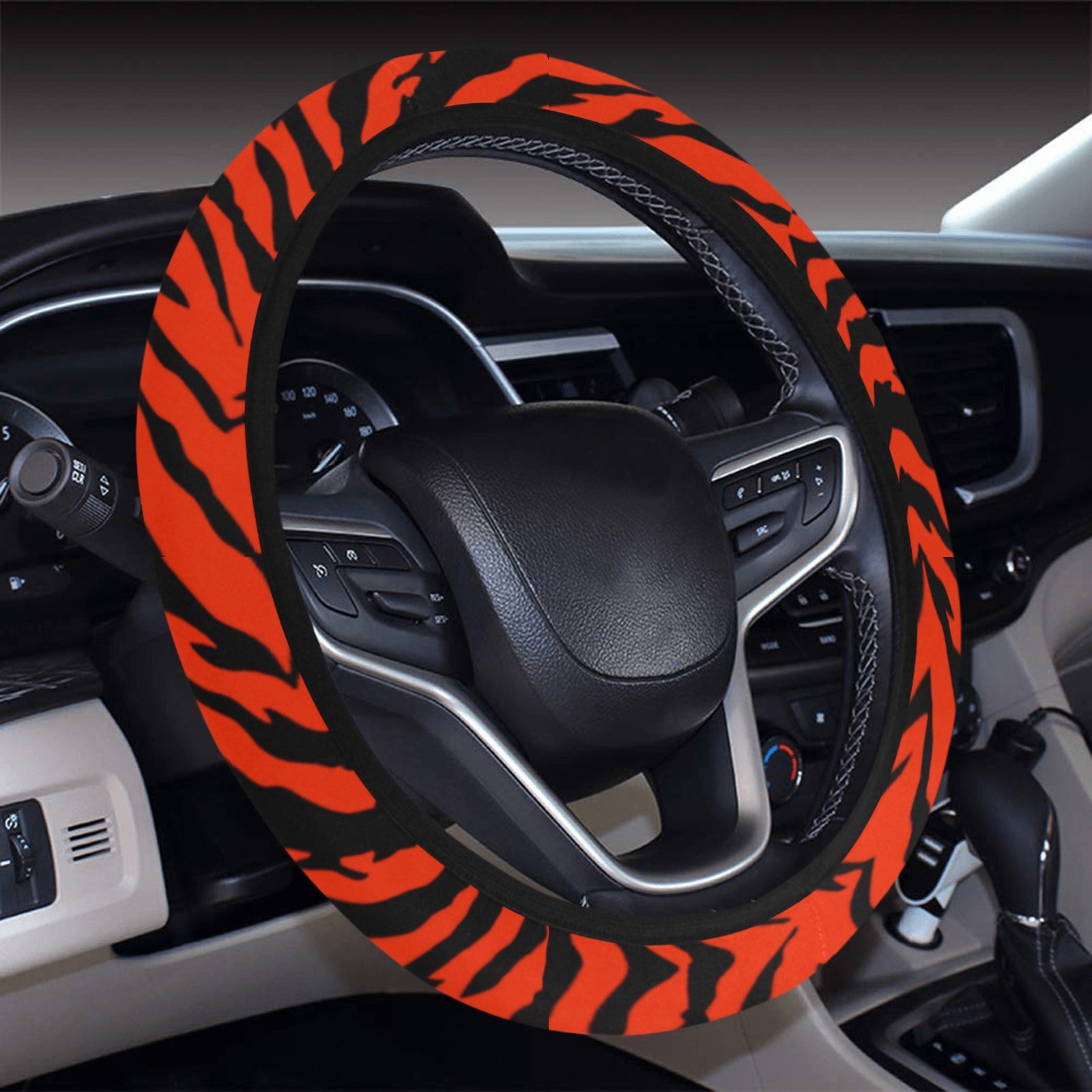 Bengal Tiger Stripe Steering Wheel Cover