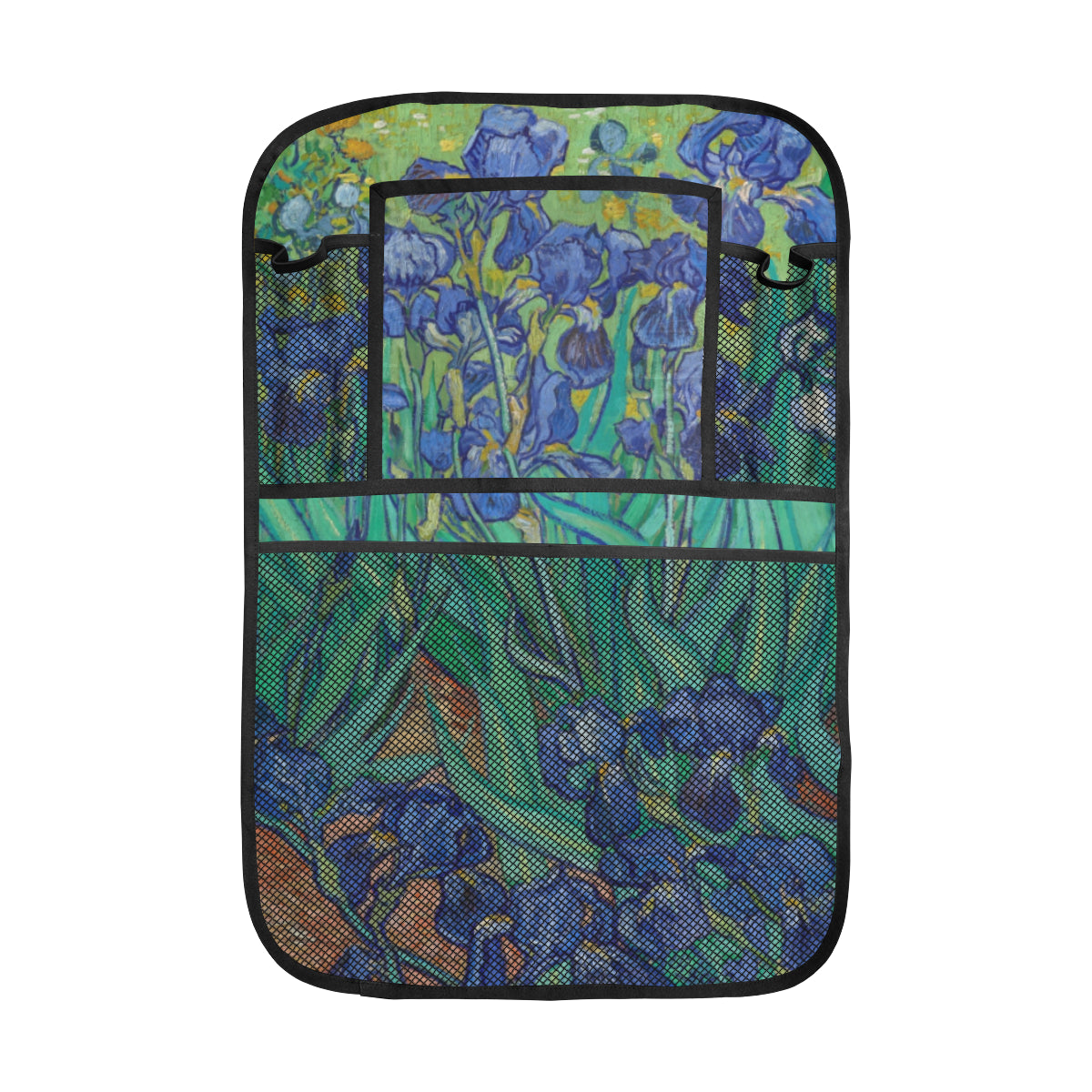 Irises by Van Gogh Car Seat Back Organizer (2-Pack)