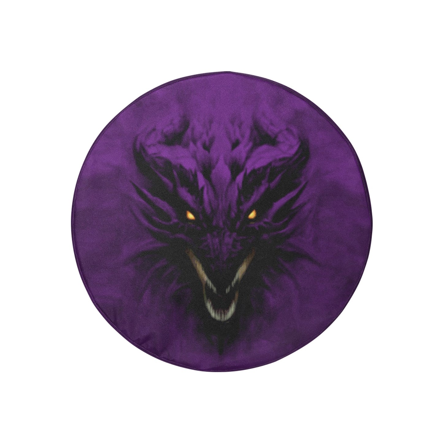 Purple Shadow Dragon Spare Tire Cover (Small) (15")