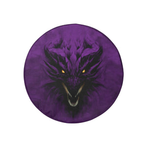 Purple Shadow Dragon Spare Tire Cover (Small) (15")