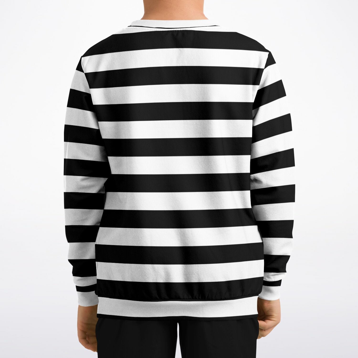 Prison Stripes Youth Unisex Costume Sweatshirt