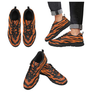 Men's Tiger Striped Breathable Sneakers