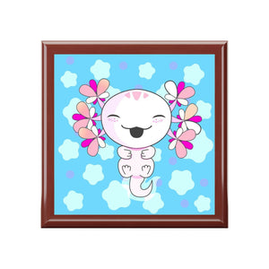 Happy Axolotl Jewelry Box