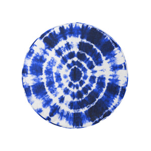 Blue Shibori Tie Dye Spare Tire Cover (Medium) (16")
