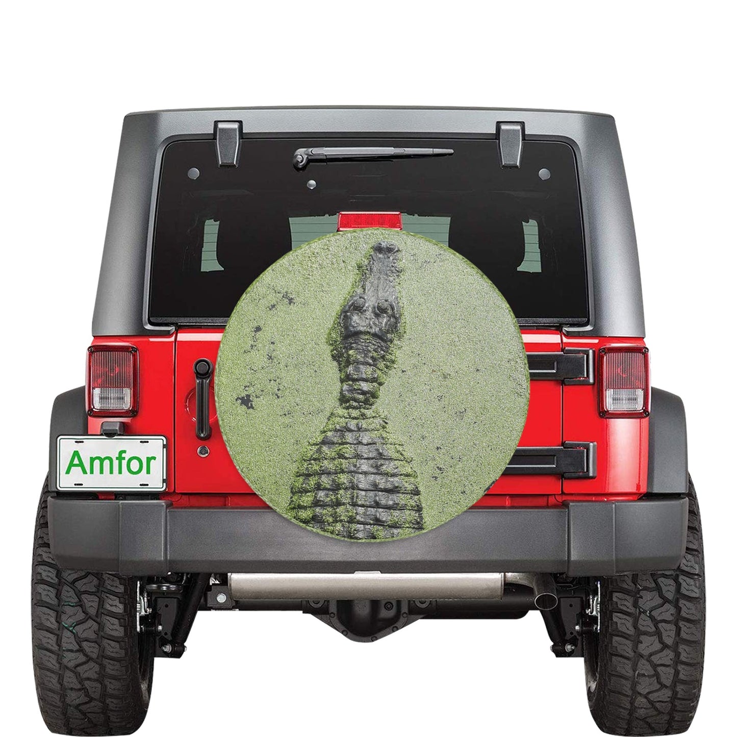 Gator in the Swamp Medium Spare Tire Cover (Medium) (16")