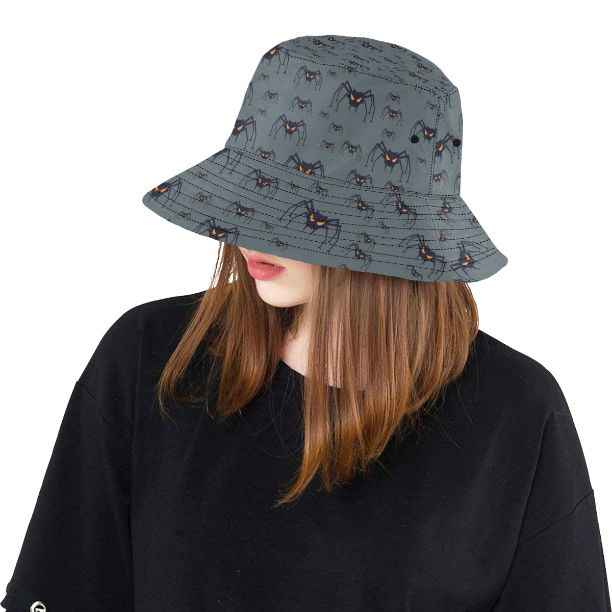 Spooky Spiders Bucket Hat