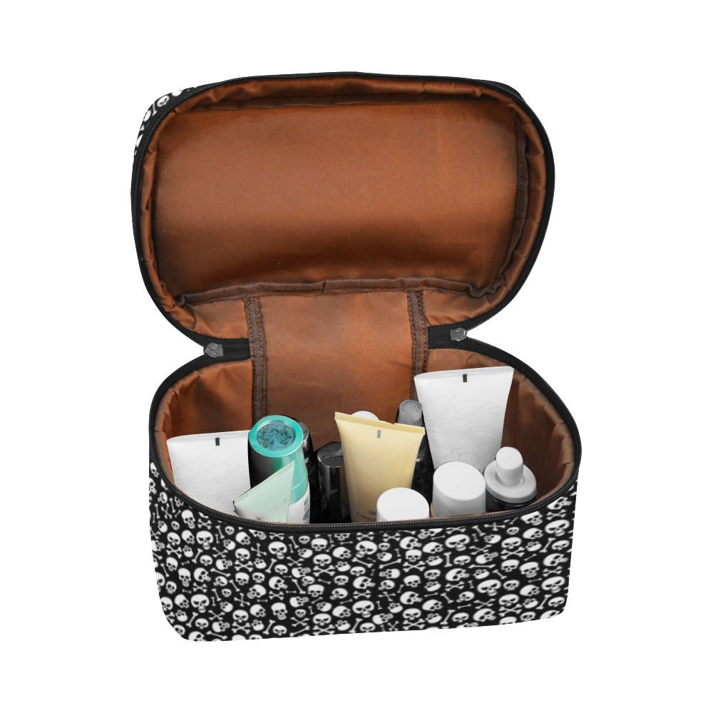 Skulls & Crossbones Cosmetic Bag (Large)