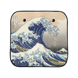 The Great Wave off Kanagawa Car Sun Shade (Two Pieces)