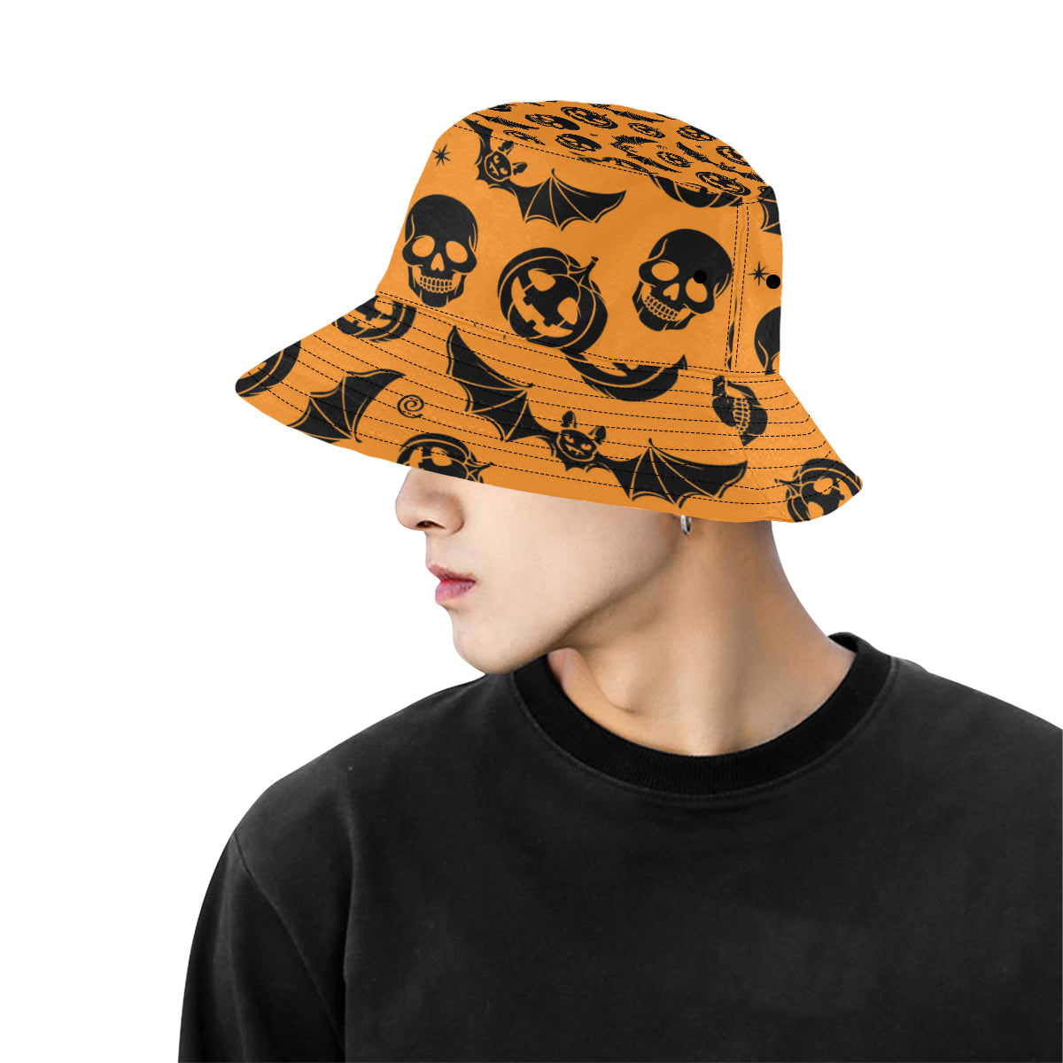 Retro Halloween Bucket Hat