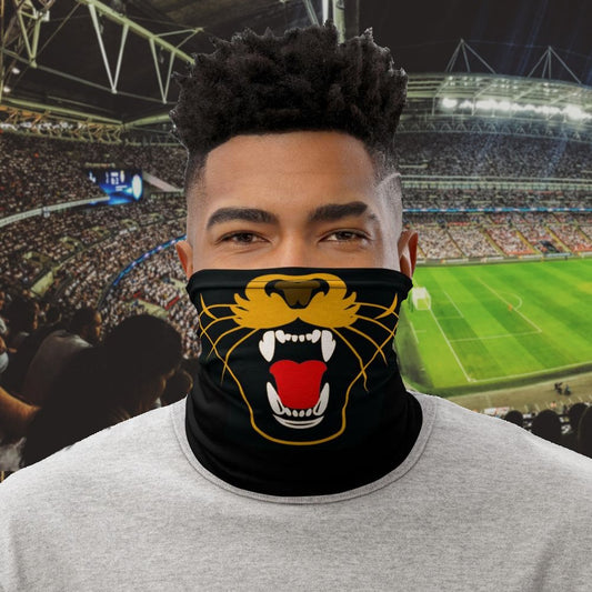 Gold Panther Neck Gaiter