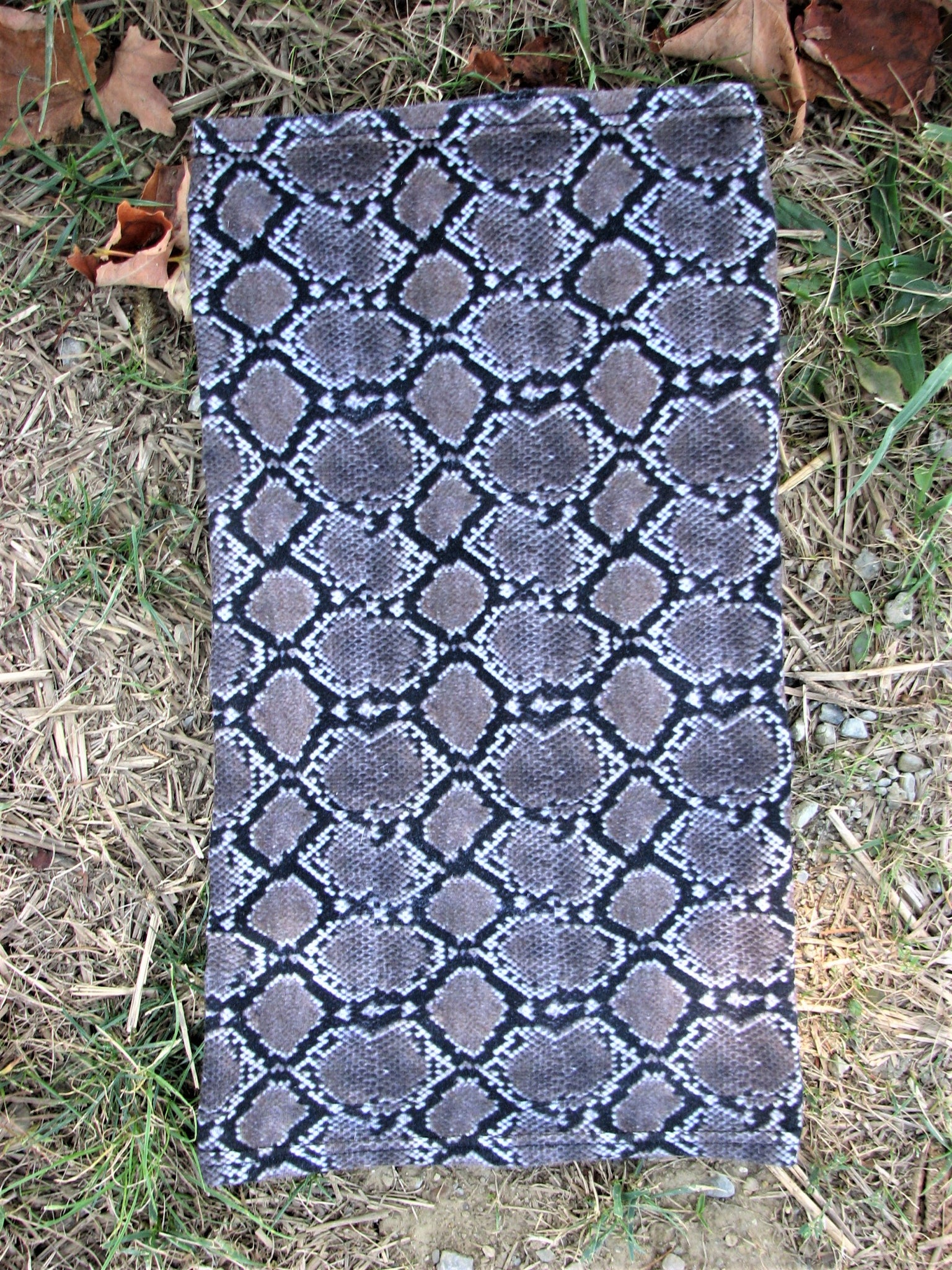 Rattlesnake Print Neck Gaiter