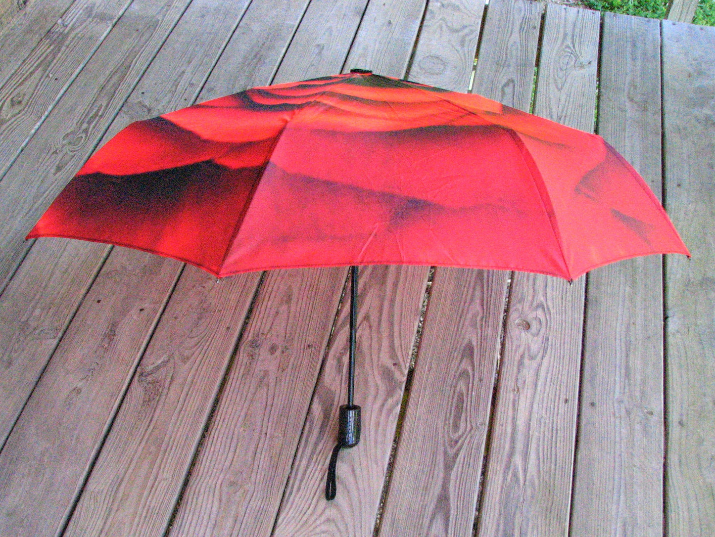 Rose Automatic Foldable Umbrella