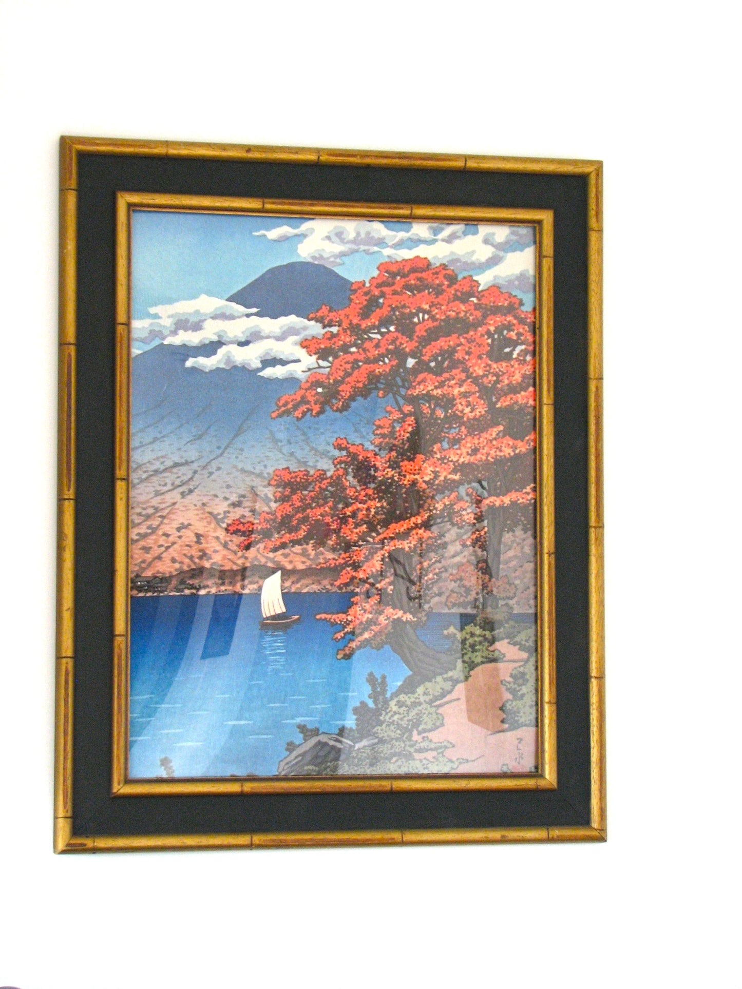 Lake Chuzenji, Nikko by Hasui Kawase Photo Paper Poster