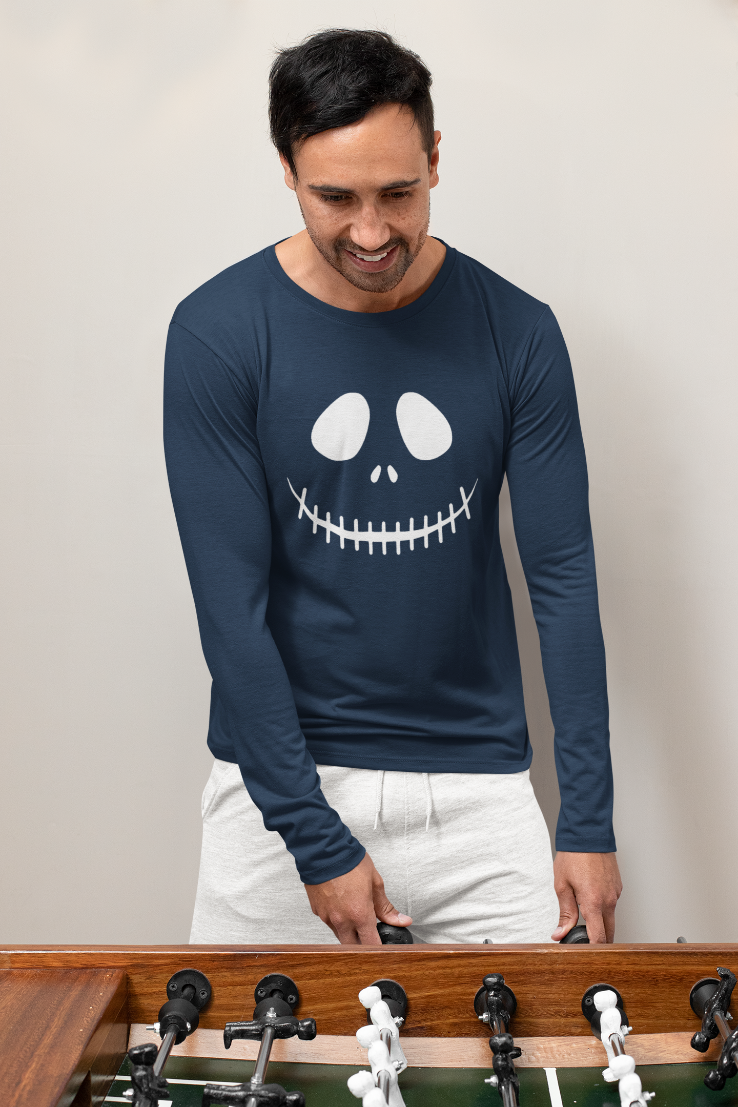 Smiling Jack Premium Men's Long Sleeve T-Shirt