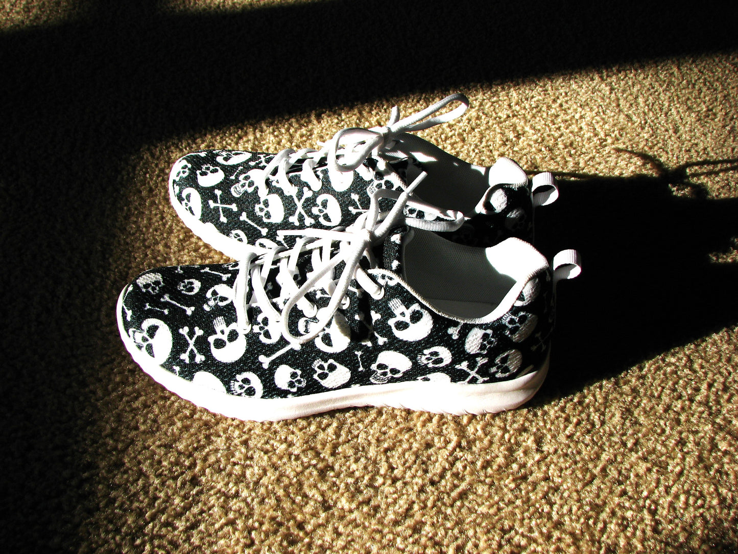 Skulls and Crossbones Women’s Athletic Shoes