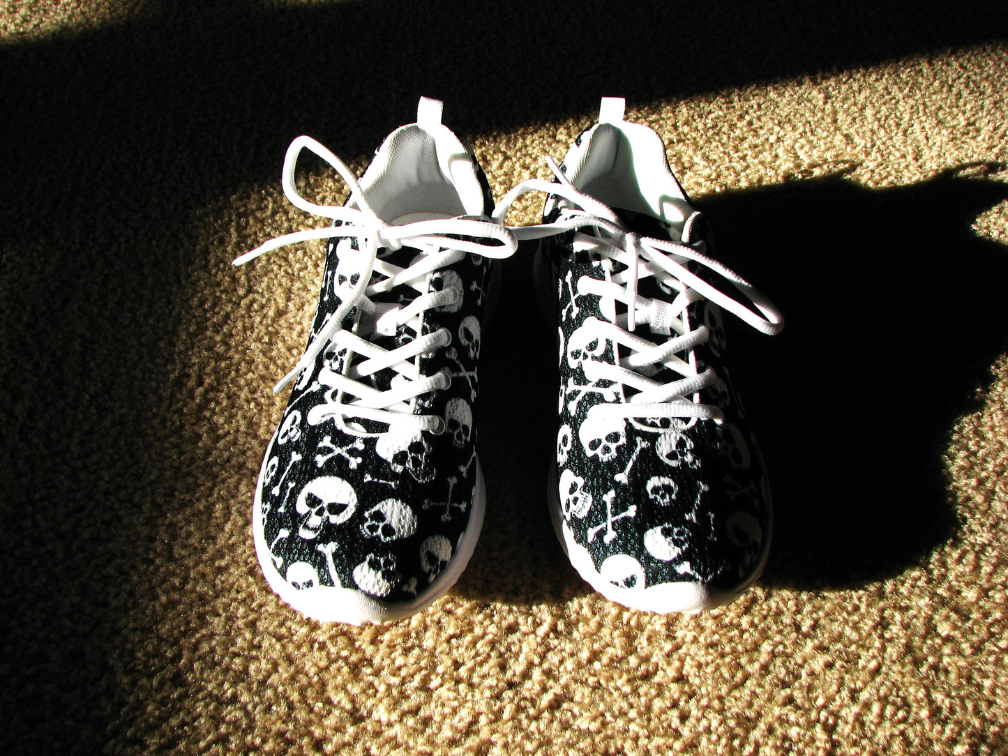 Skulls and Crossbones Women’s Athletic Shoes