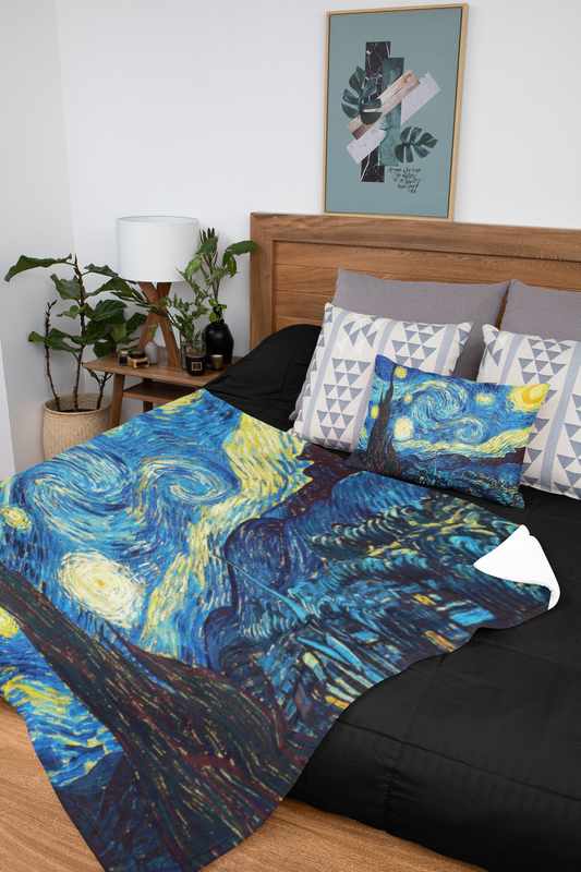 Starry Night Ultra-Soft Micro Fleece Blanket 60" x 80"