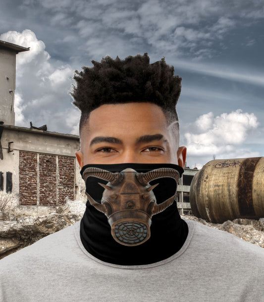 Steampunk Gas Mask Neck Gaiter