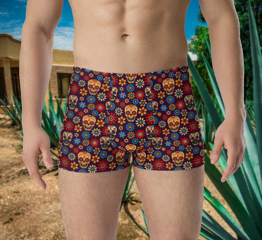 Sugar Skulls Boxer Briefs