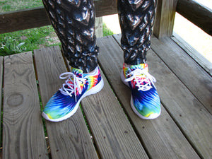 Women's Rainbow Tie Dye Sneakers