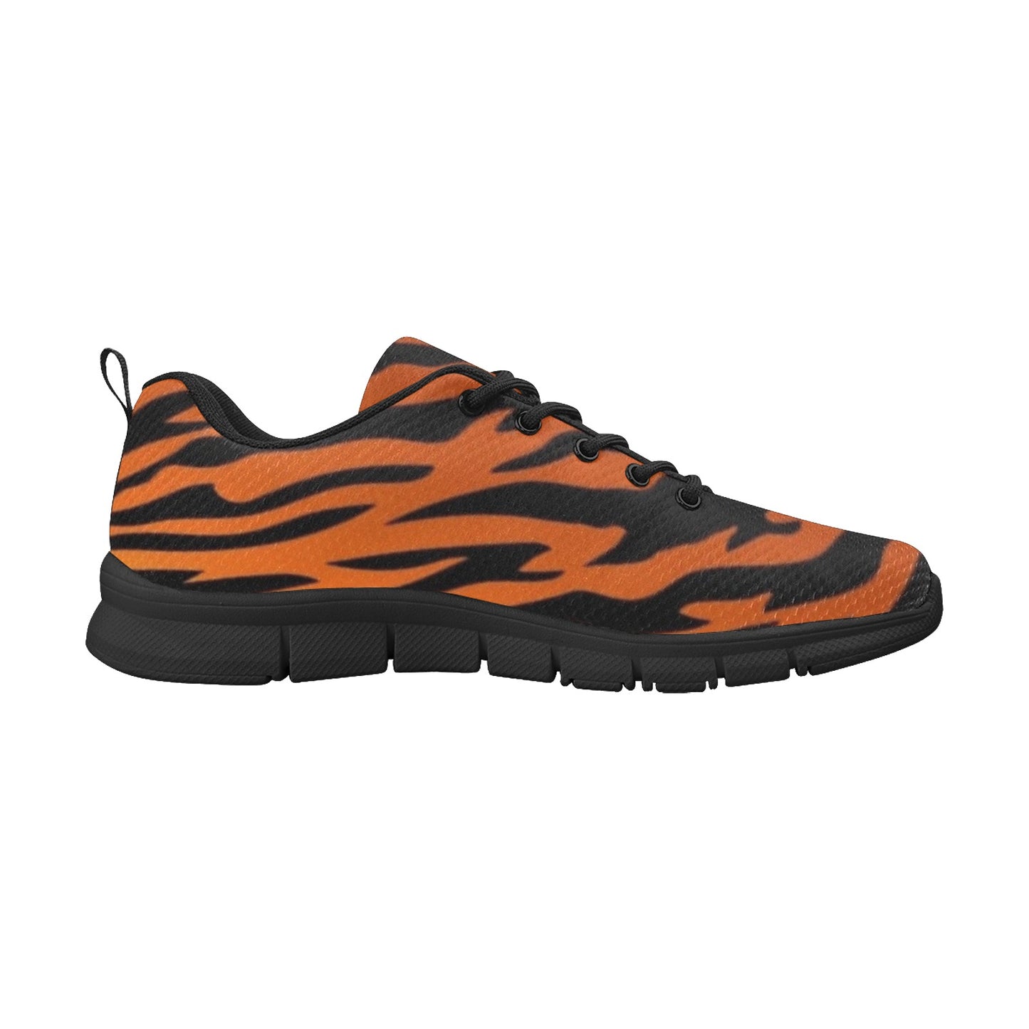 Tiger Striped Men's Breathable Sneakers