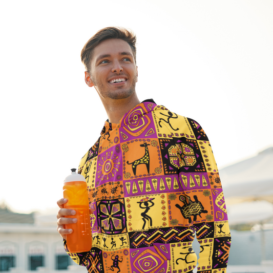 African Tribal Design Unisex Hoodie