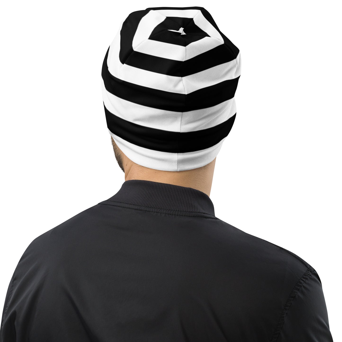 Prison Stripes Beanie