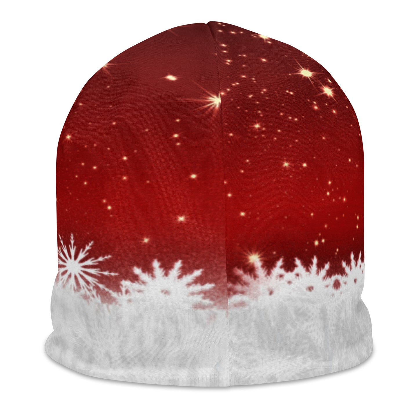 Christmas Snowflakes Beanie