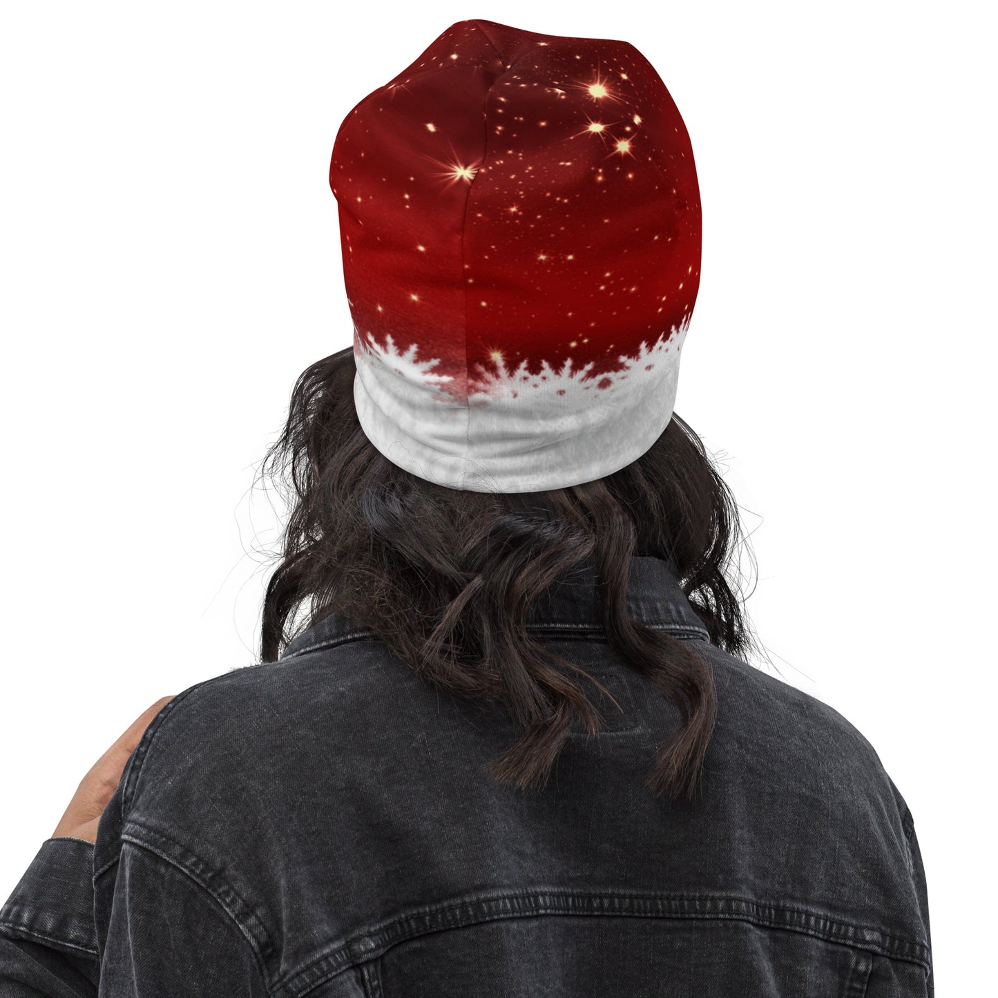 Christmas Snowflakes Beanie