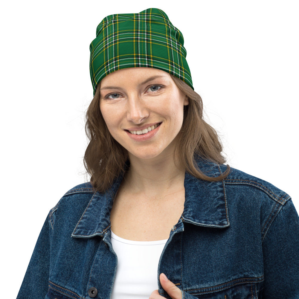 Irish Tartan Beanie