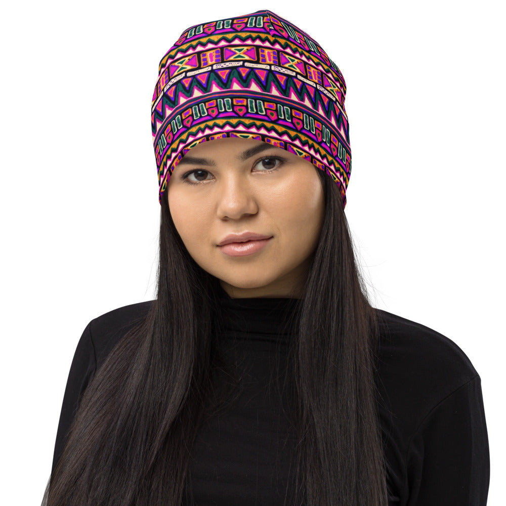 Colorful Native American Inspired Beanie