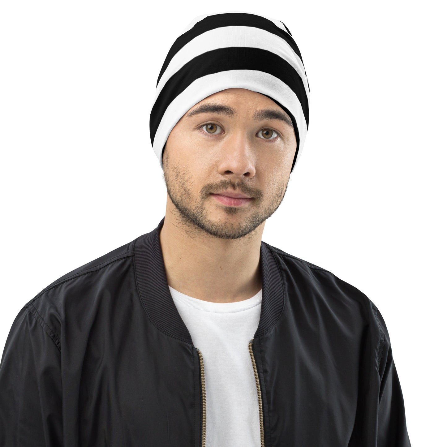 Prison Stripes Beanie