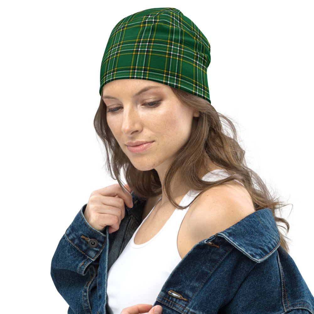 Irish Tartan Beanie