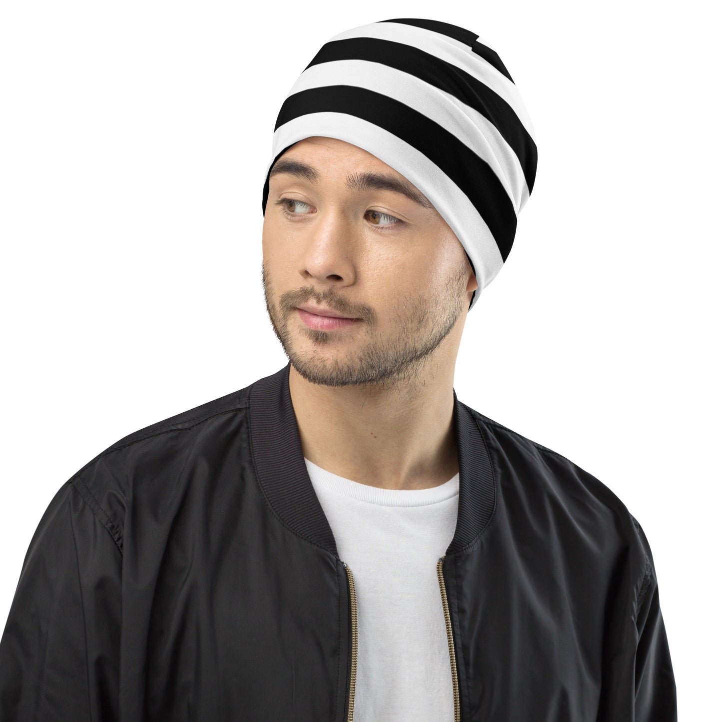 Prison Stripes Beanie