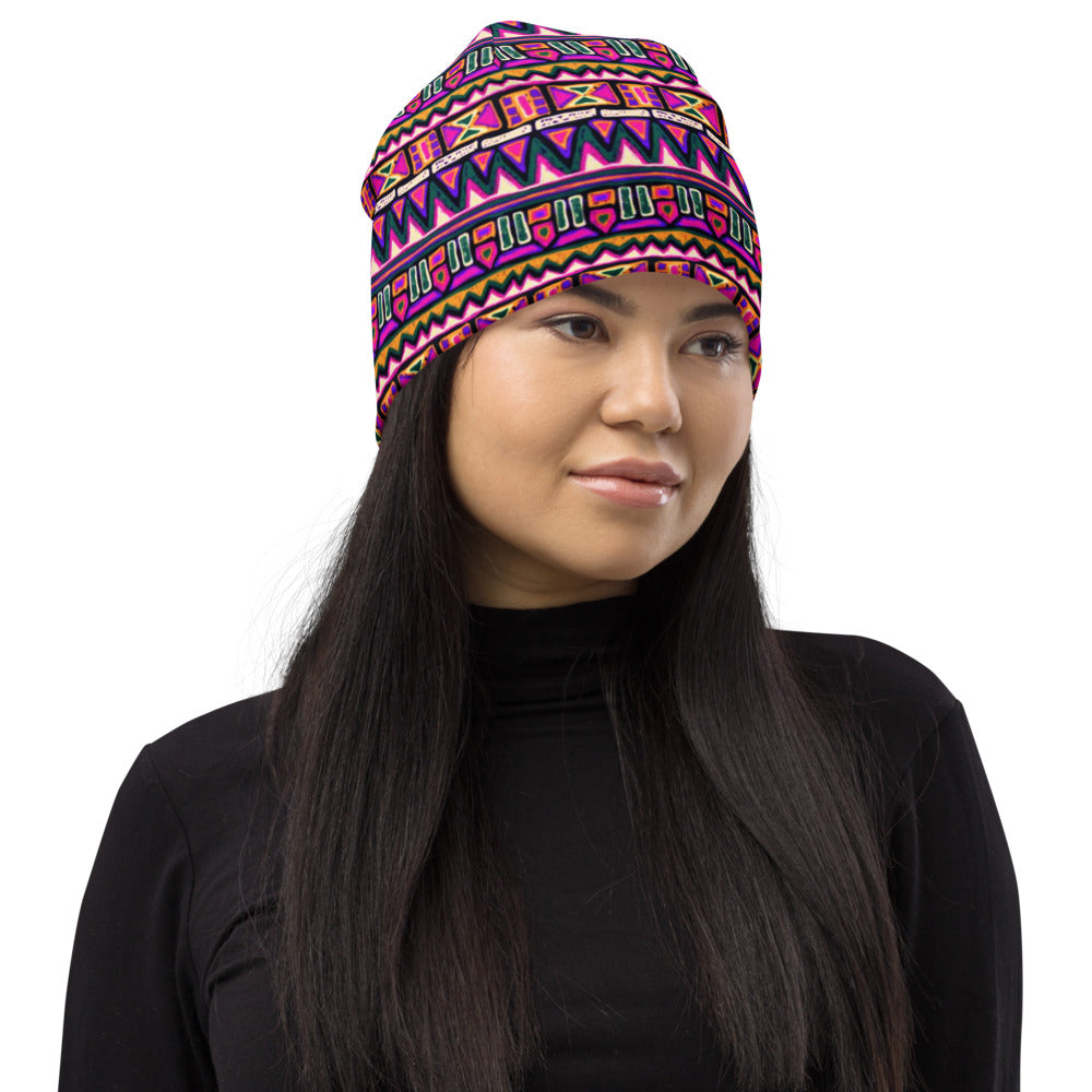 Colorful Native American Inspired Beanie