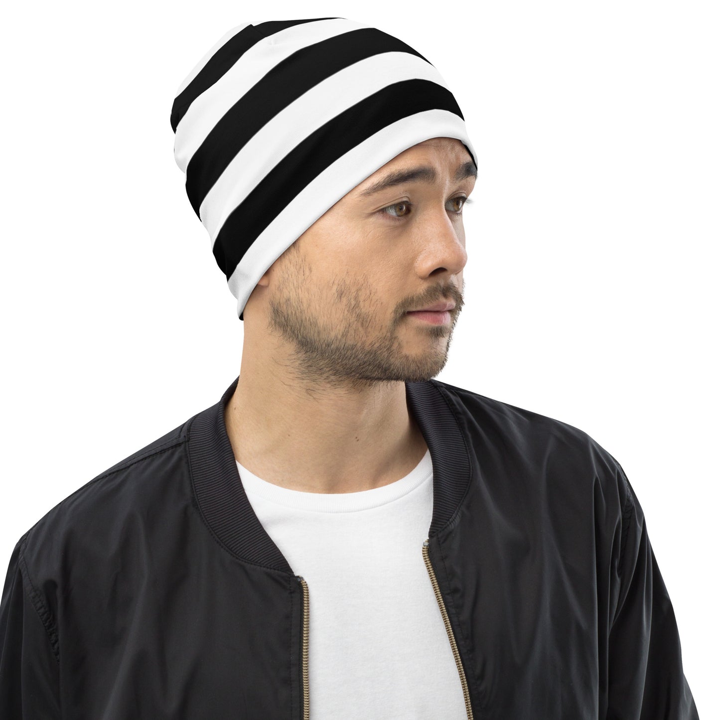 Prison Stripes Beanie