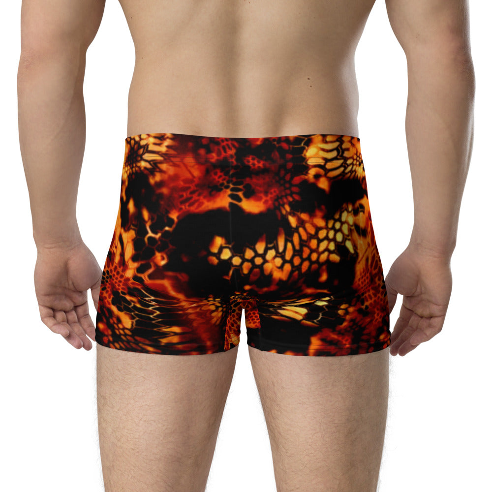 Fiery Snake Camo Boxer Briefs