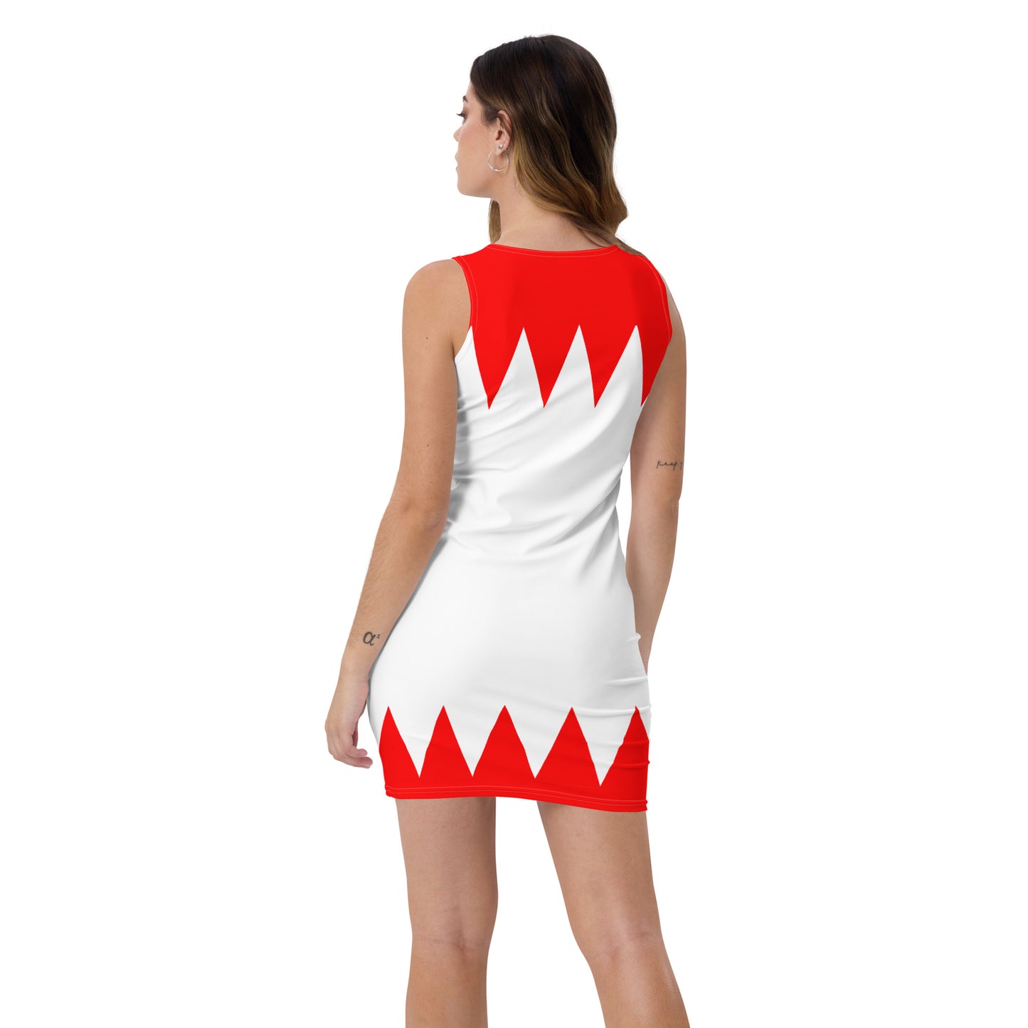 White Mage Sleeveless Mini Dress