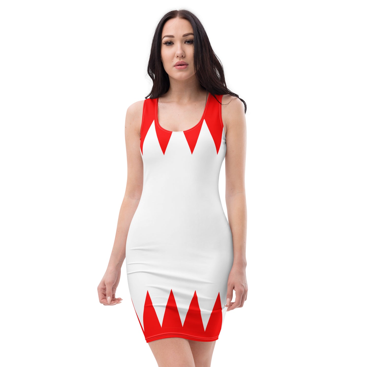 White Mage Sleeveless Mini Dress