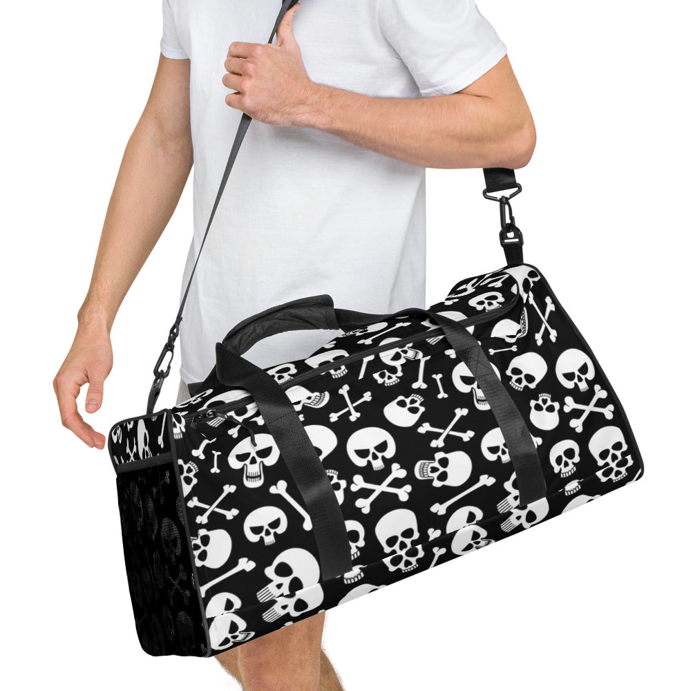 Skulls and Crossbones Duffle Bag