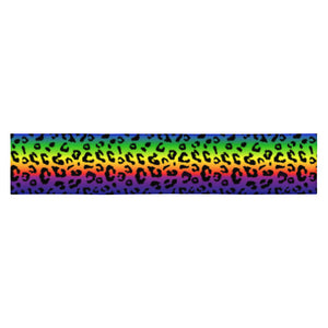 Rainbow Leopard Print Headband