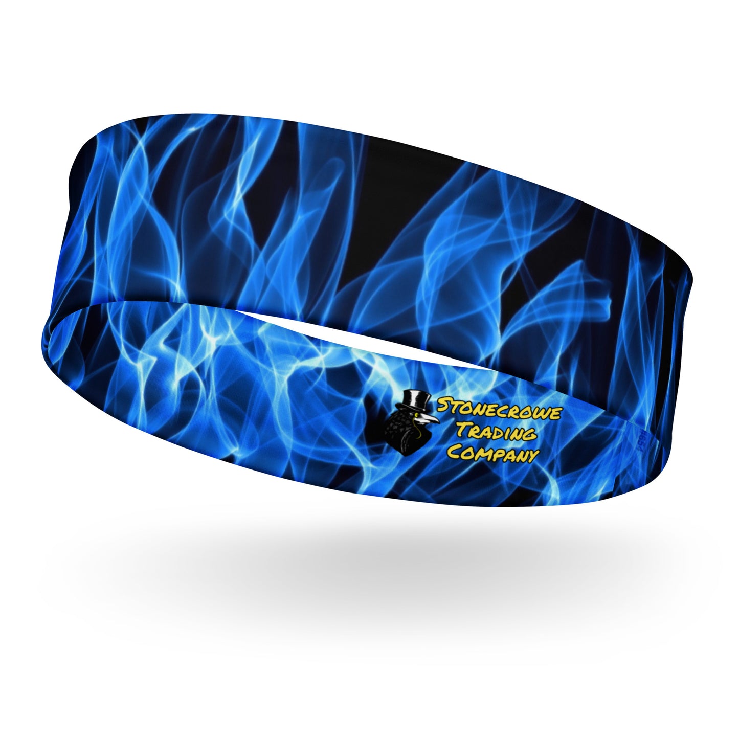 Blue Flames Headband