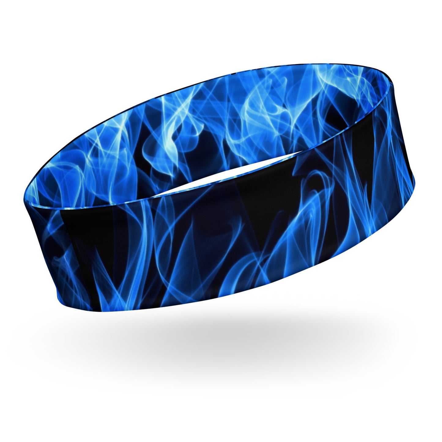 Blue Flames Headband