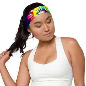 Rainbow Swirl Tie Dye Headband